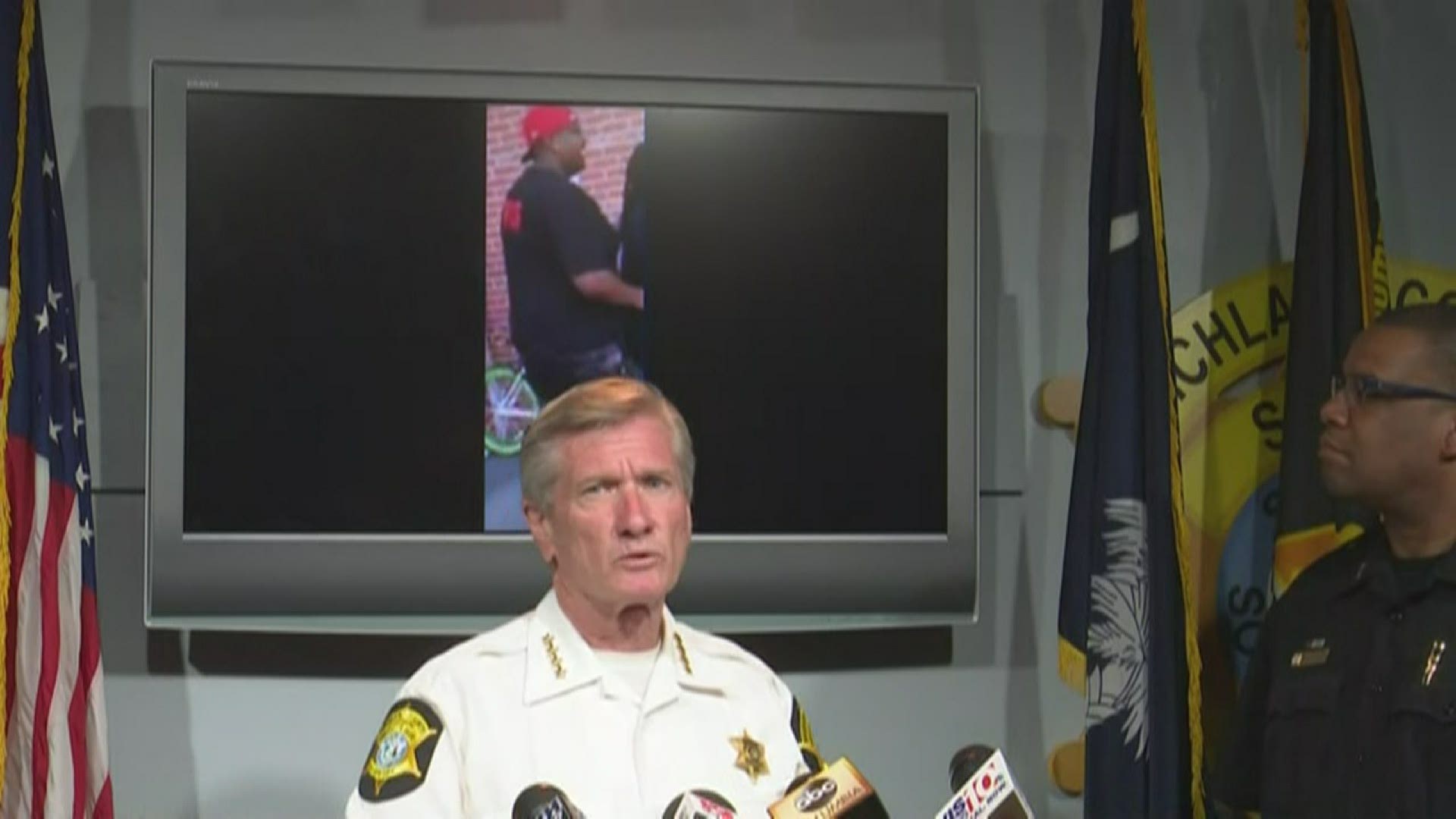 Sheriff Lott's press conference with the Columbia Police Department to announce further arrests in connection with violence durning the protests weekend of May 30