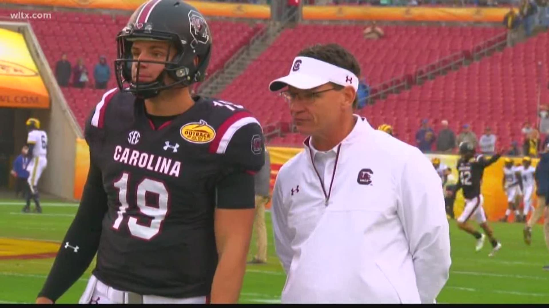 South Carolina assistant Bobby Bentley will be working with the quarterbacks, assisting offensive coordinator Mike Bobo in that capacity.