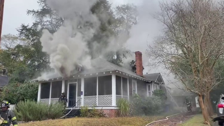 Woodrow Street, Columbia house fire under control | wltx.com