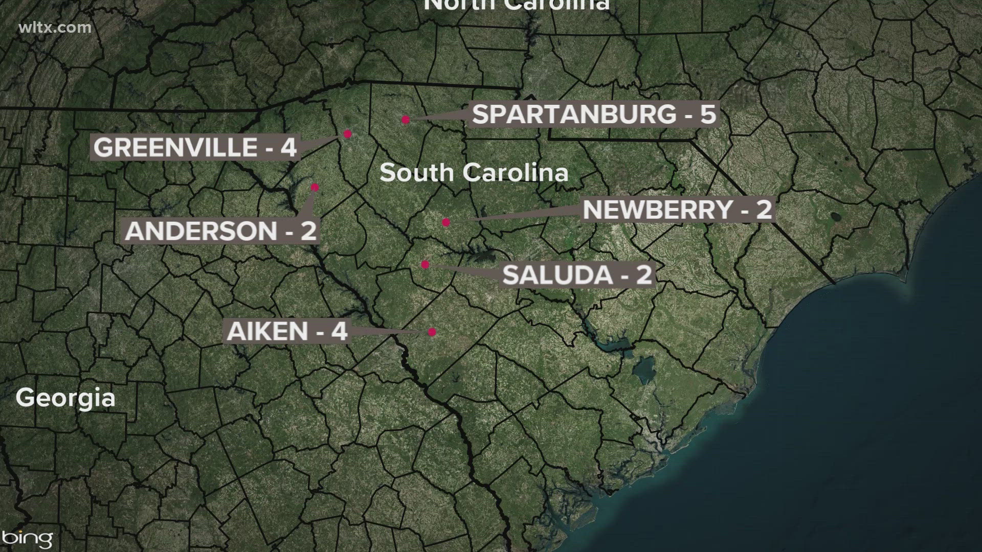 19 dead from Helene in South Carolina