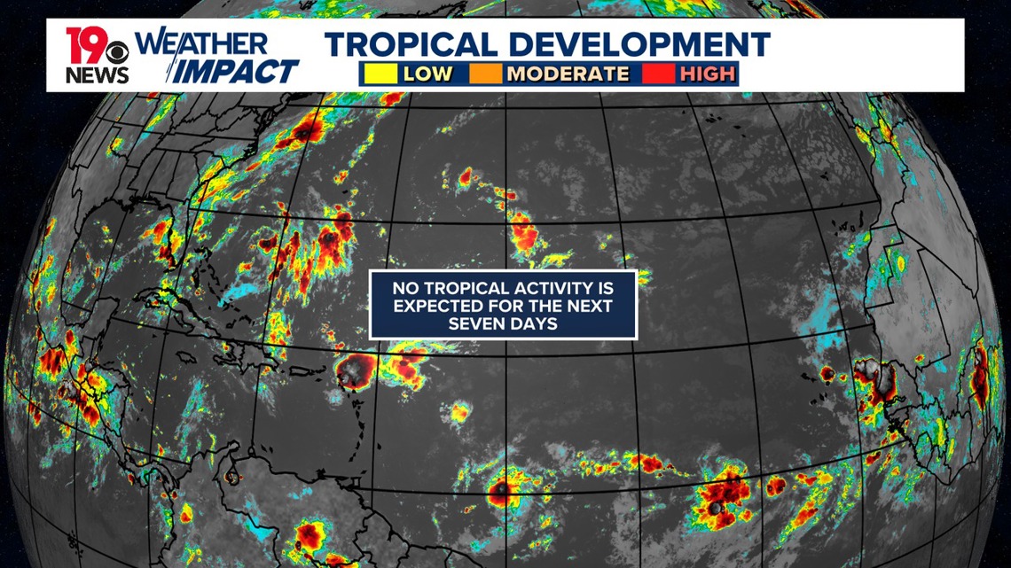 Tropics stay quiet at the peak of hurricane season