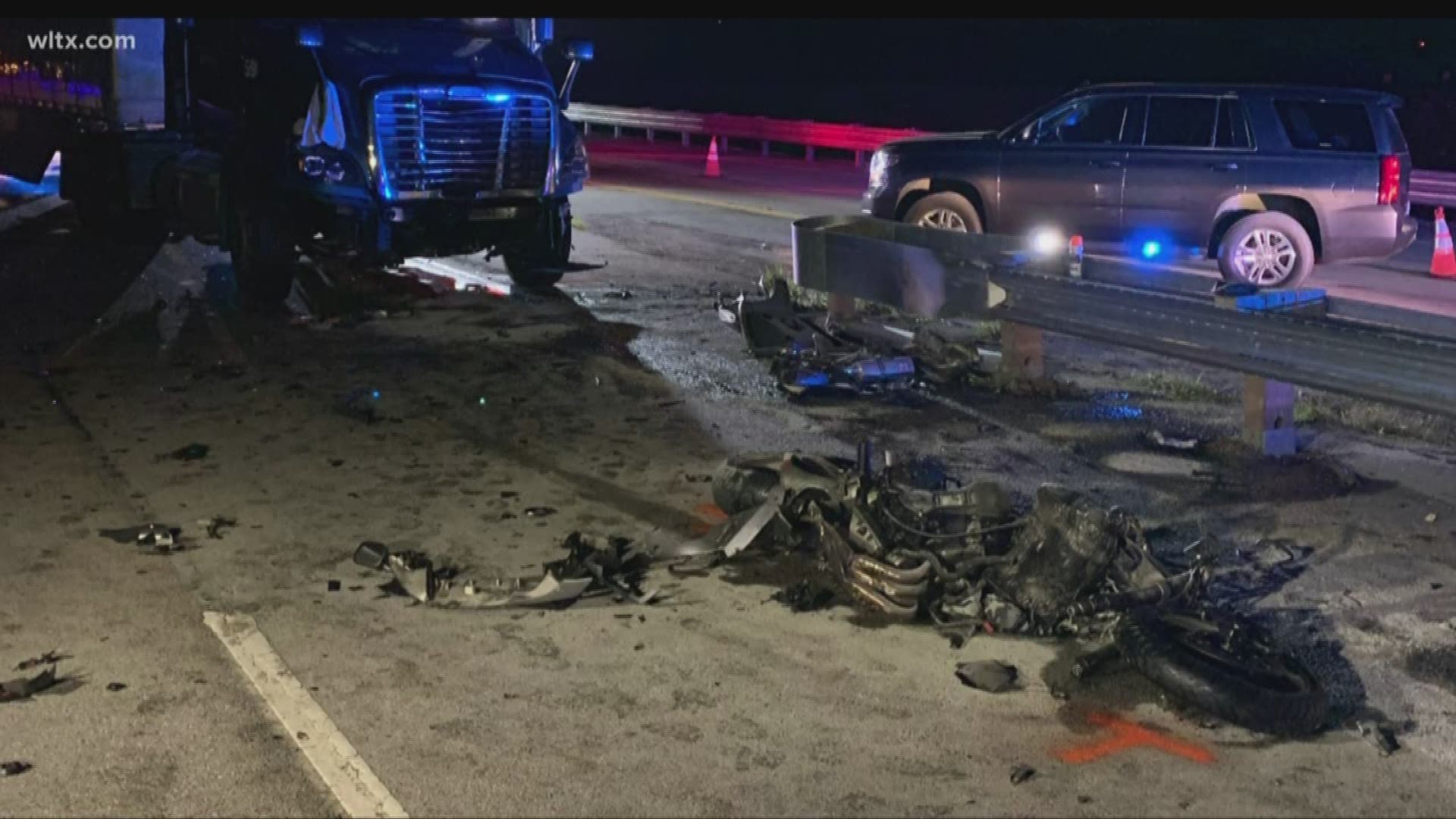 Motorcyclist identified in Lake Murray Dam crash