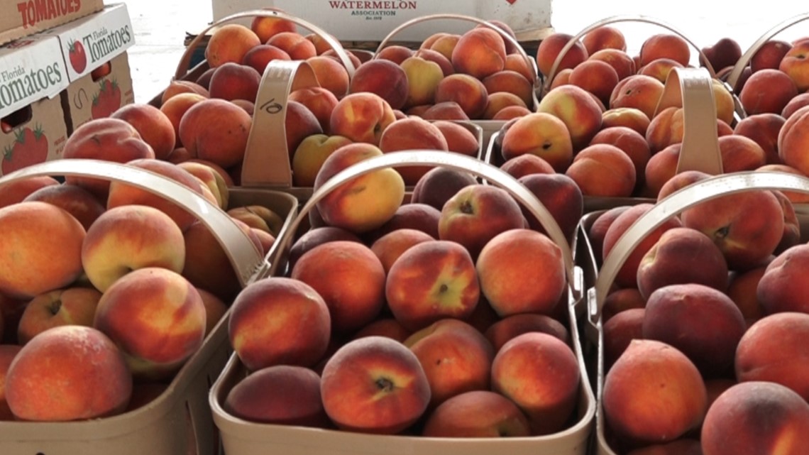 Peaches are pricier in South Carolina this year