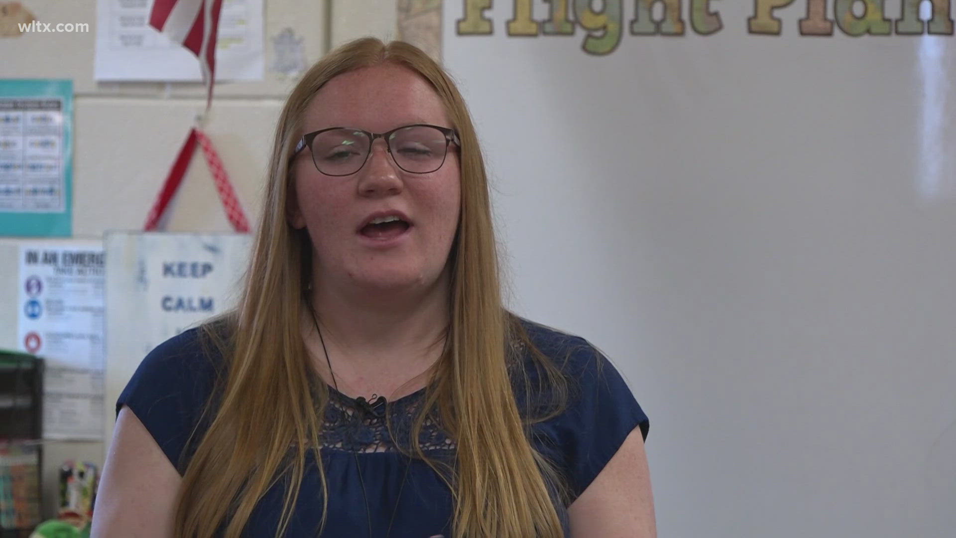 The WLTX Teacher of the Week is Ashlee Morse from Hollywood Elementary school in Saluda.