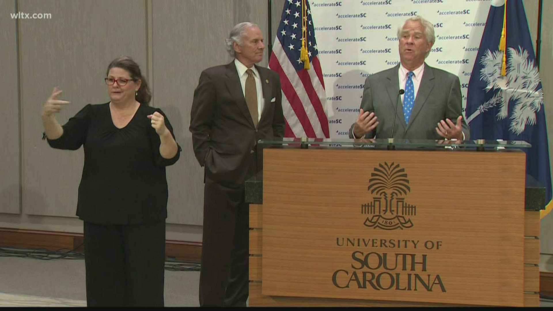 South Carolina Gov. Henry McMaster is announcing an increase in testing in the state, including at nursing homes and in vulnerable communities.