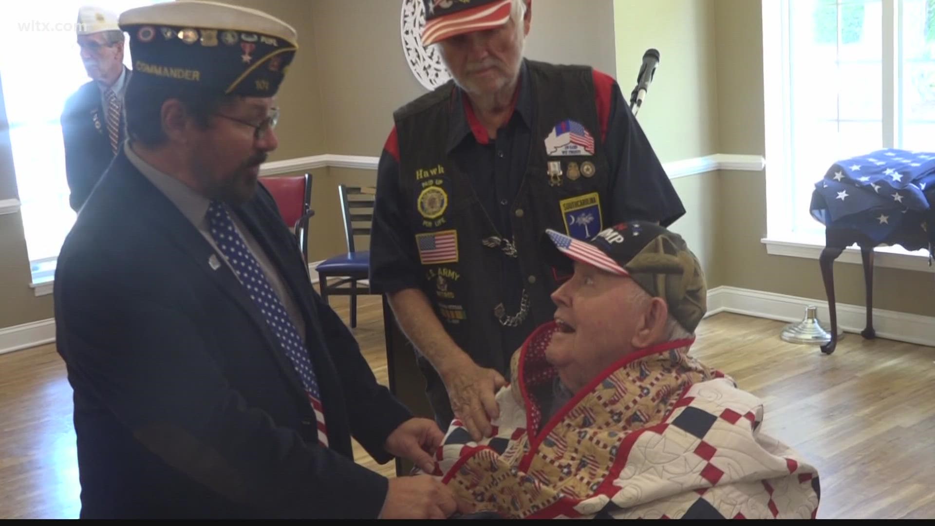 Orangeburg County veterans were honored at the Magnolias of Santee assisted living facility ahead of Veteran's Day.