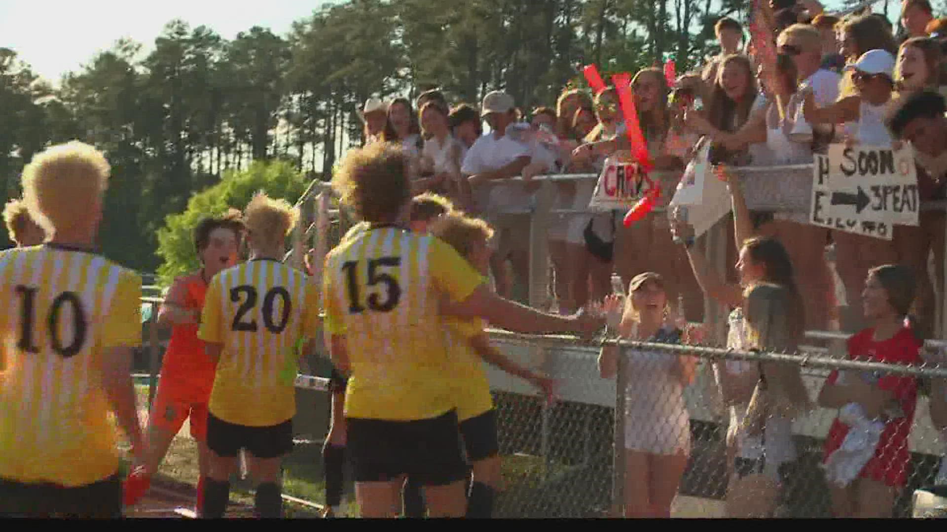 Highlights and reaction from Cardinal Newman's 3-0 win over Hammond in the Class 3A SCISA state championship.