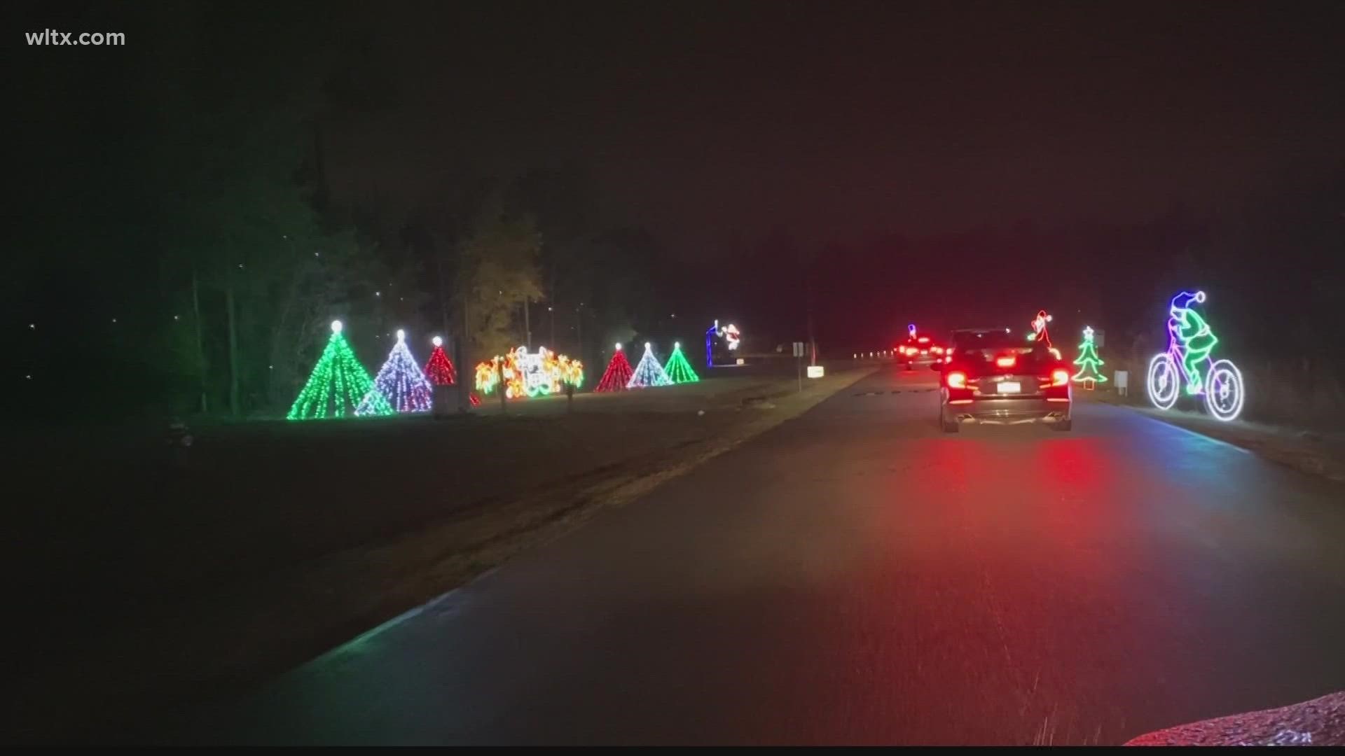 Saluda Shoals, the SC Fairgrounds and Riverbanks Zoo are just some of the places to enjoy some holiday lights.