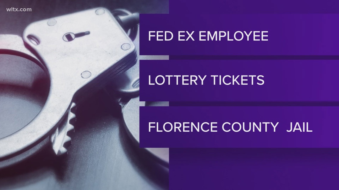 FedEx worker accused of stealing lottery tickets on the job, says SLED ...