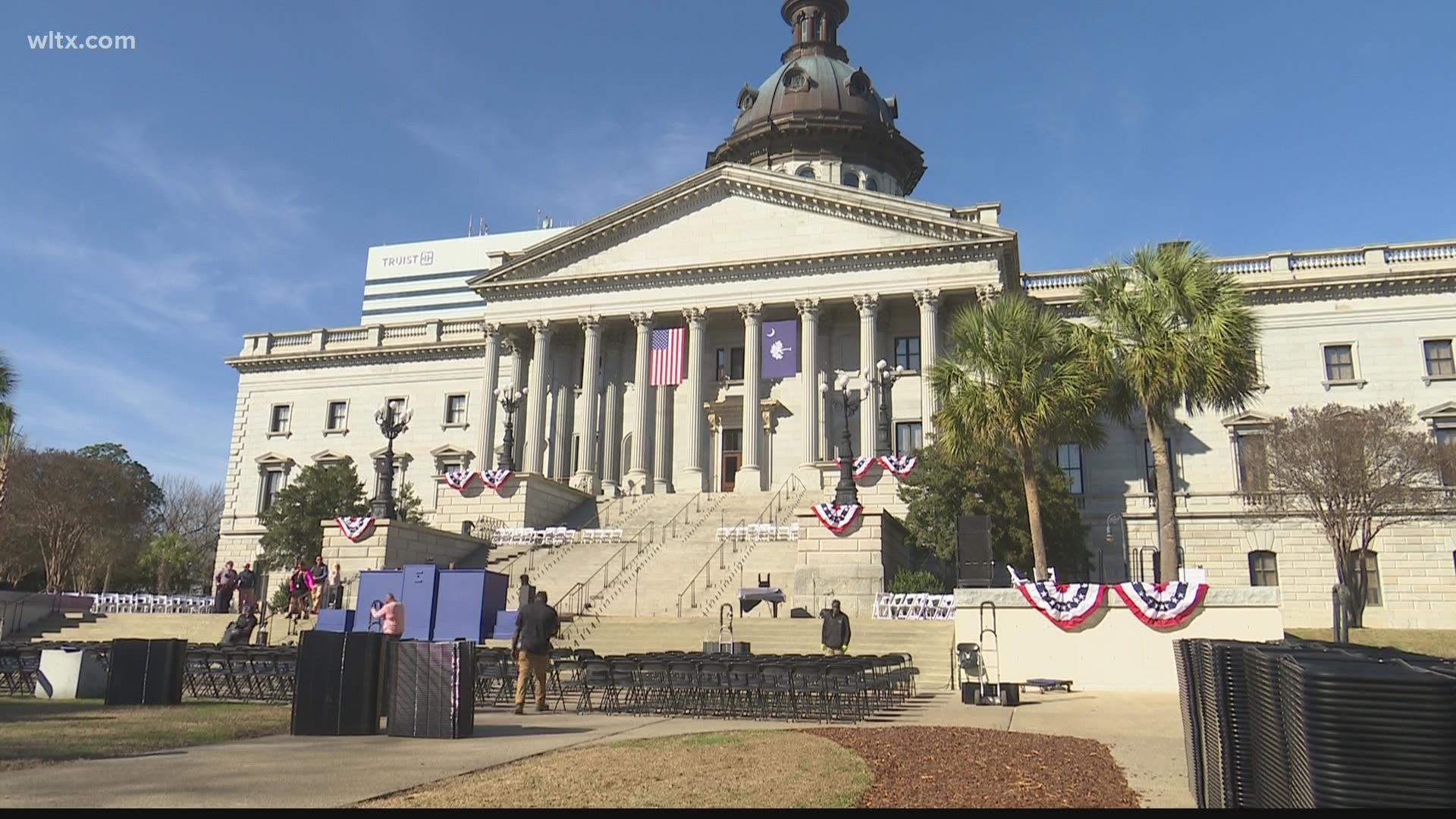 There is a full slate of events surrounding Gov. McMaster's inauguration.  Brandon Taylor and Whitney Sullivan take a closer look.