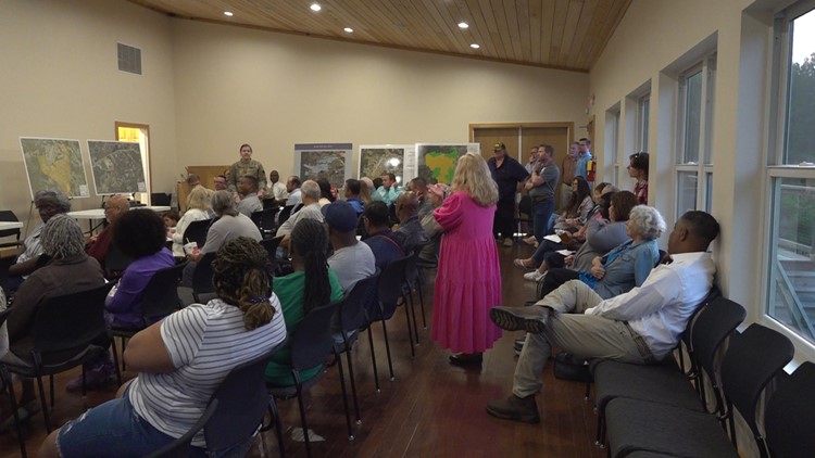 Sumter residents meet with Shaw Air Force Base to discuss concerns about water contamination