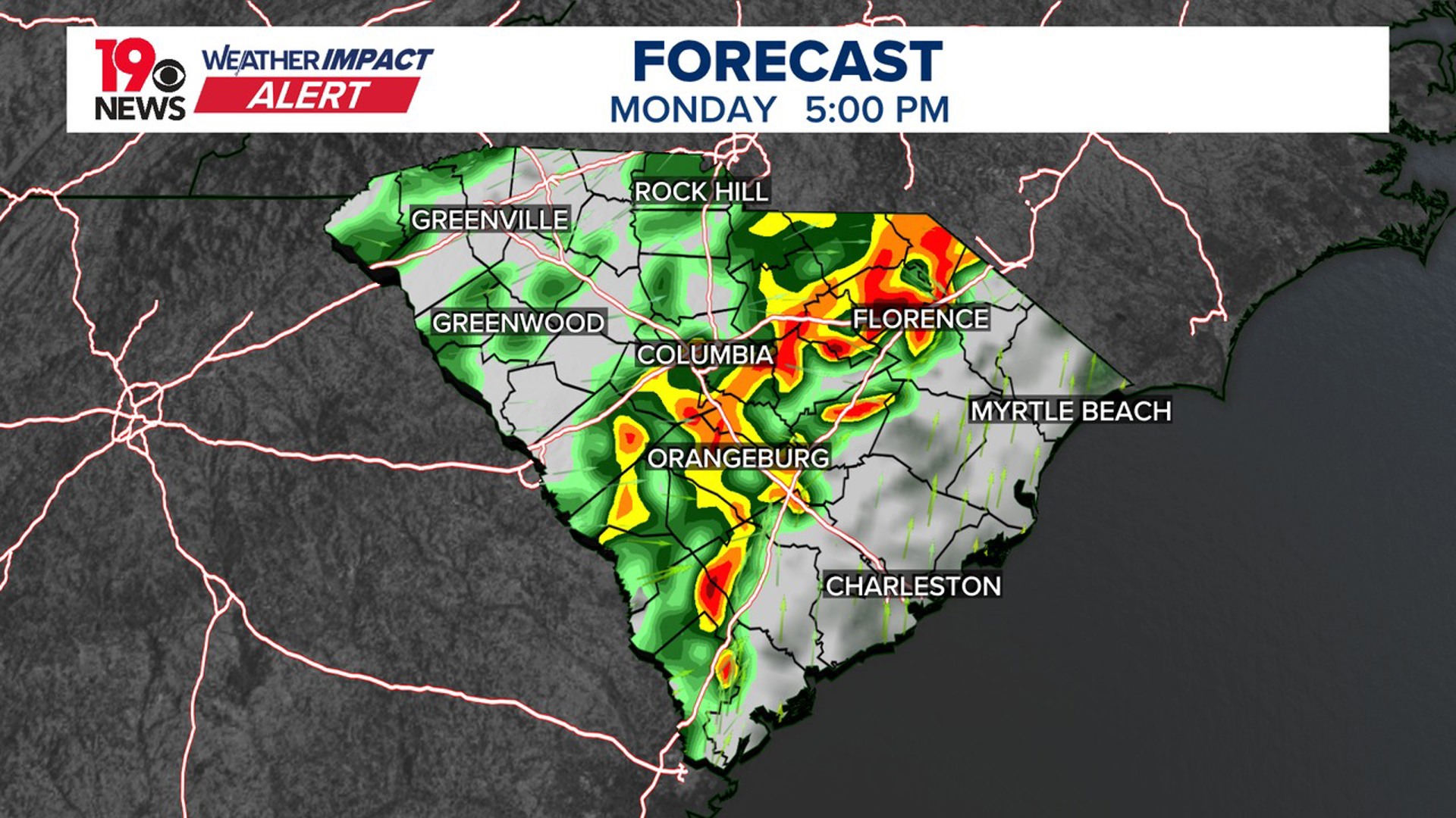 Strong storms, flooding possible today across South Carolina | wltx.com