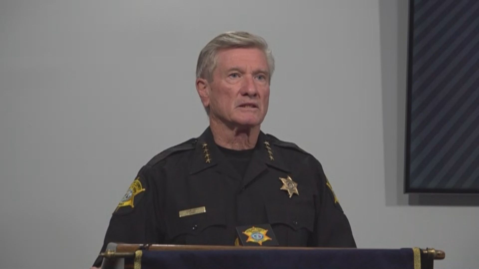 Richland County Sheriff Leon Lott said one of his deputies was injured in a fight at the Village at Sandhill.