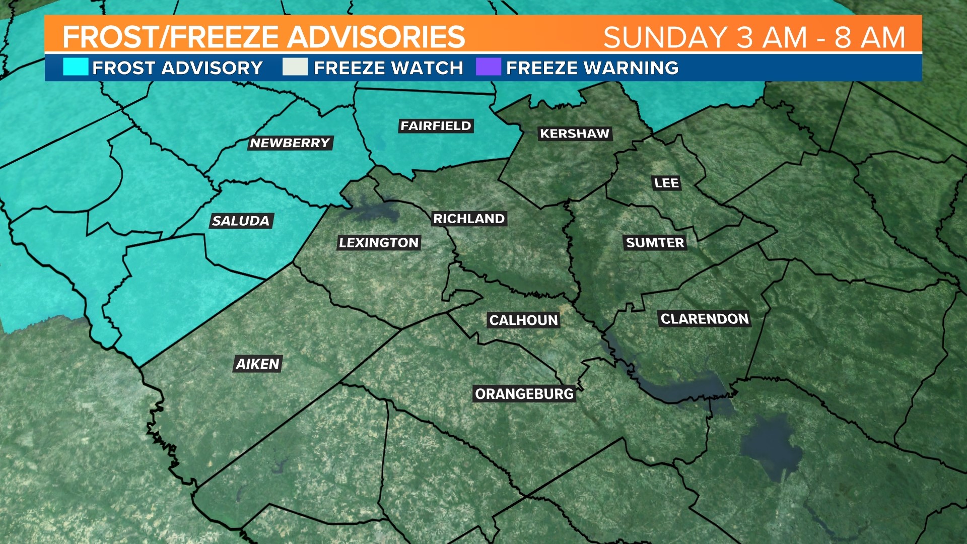 Frost Advisory in Effect Tonight