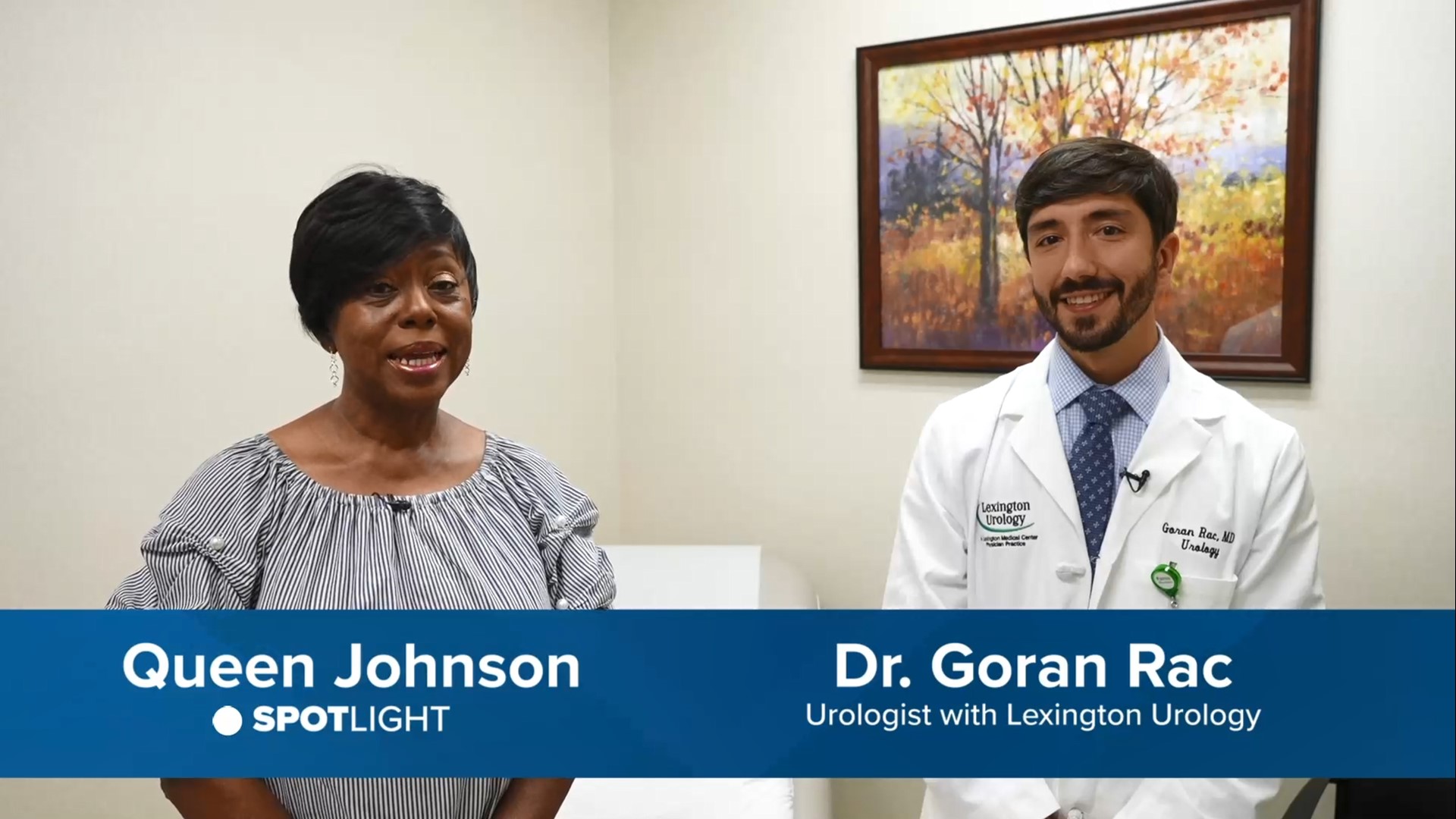 September is National Prostate Cancer Awareness Month. Check out Dr. Goran Rac, urologist with Lexington Urology, as he talks about this disease.