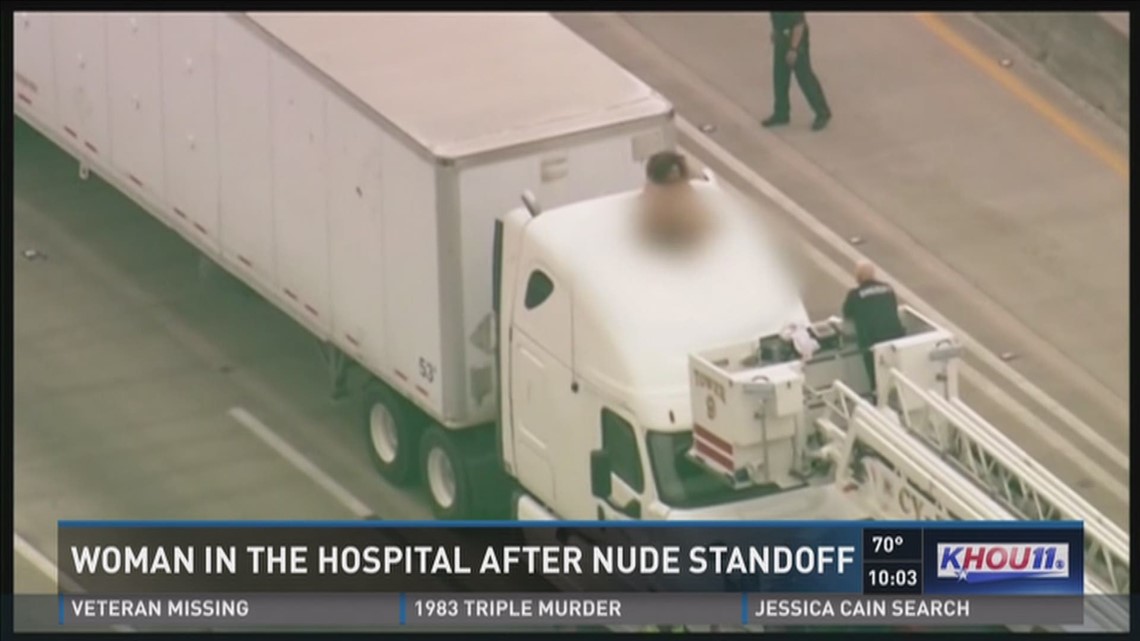 Woman in hospital after nude standoff | wltx.com