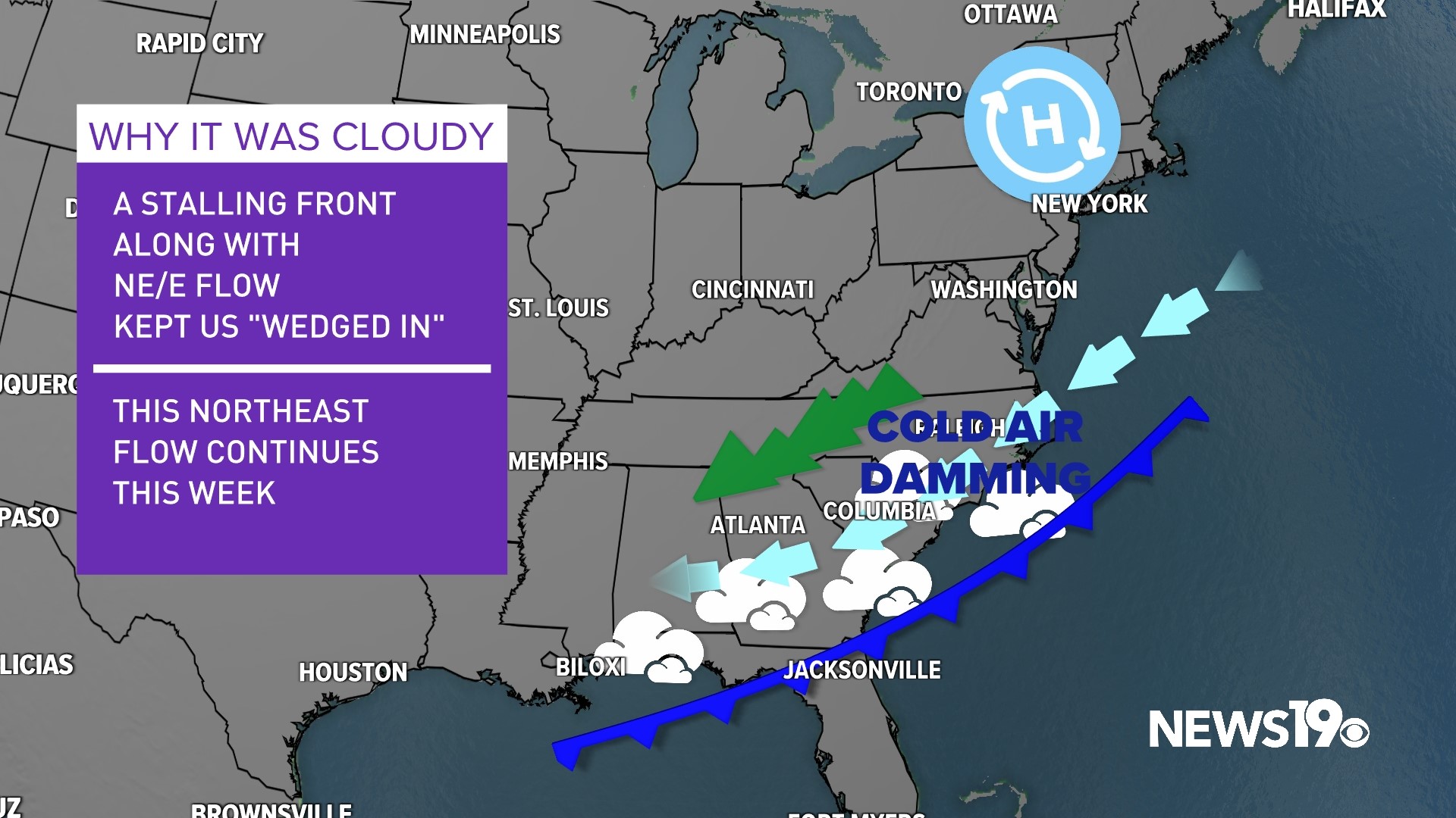 It has been unusually cloudy in South Carolina this week | wltx.com