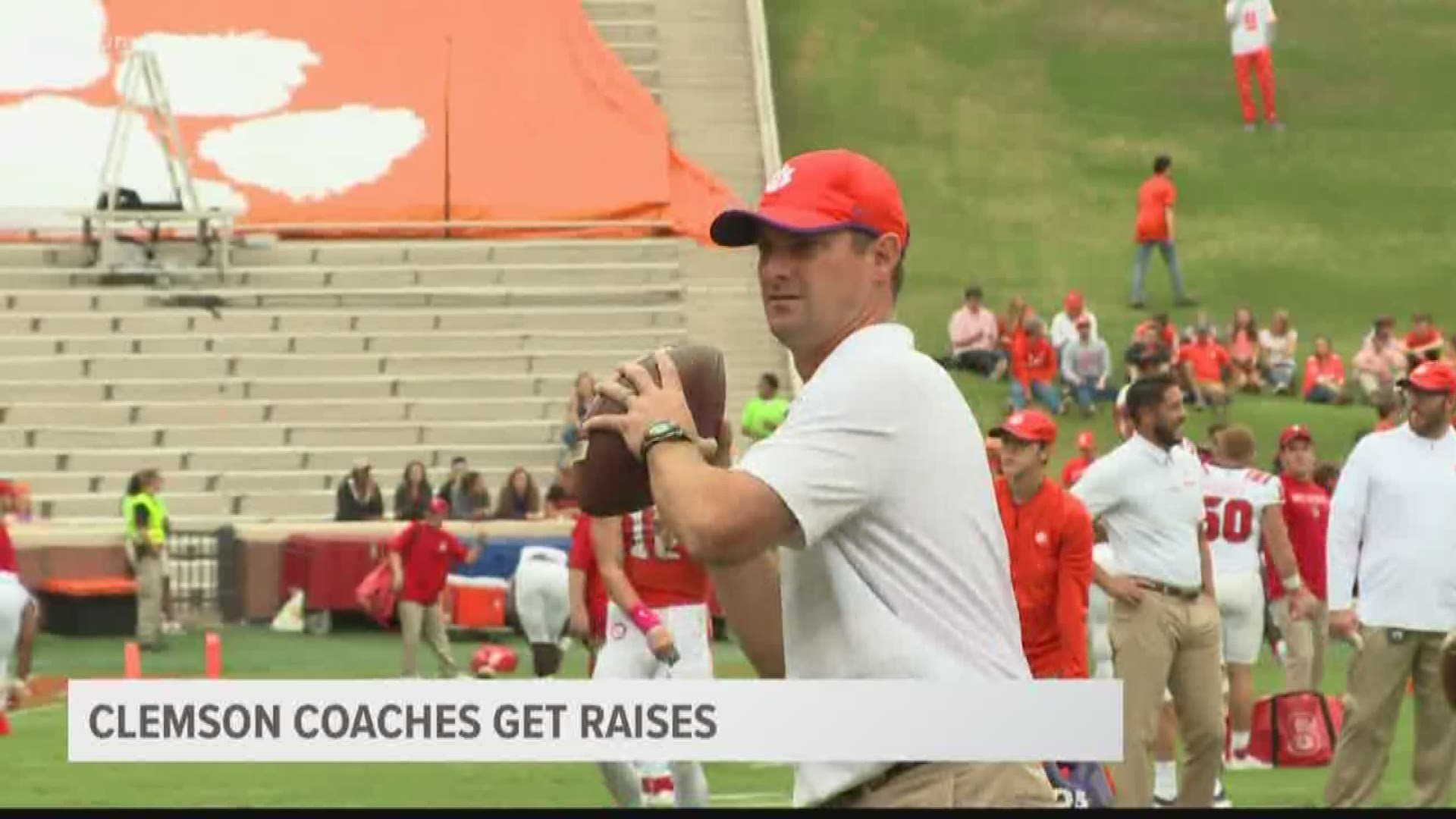 Clemson's offensive coordinators are now members of the $1 million club.