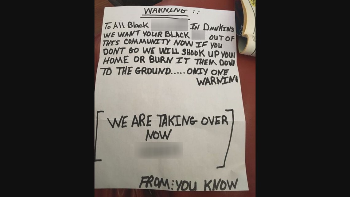 Racist Threatening Letter Received Officials Investigating 