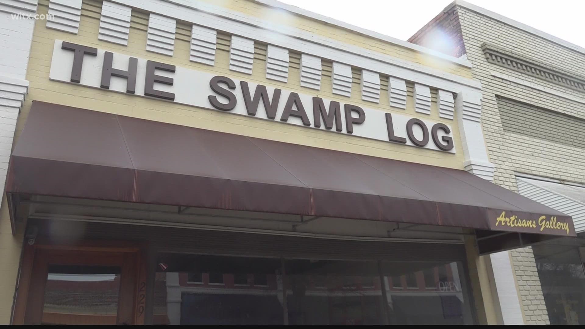 The Swamp Log is a popular gallery on Main Street that was helped revitalize downtown Bishopville. While it's now closed, there are plans for the empty space.