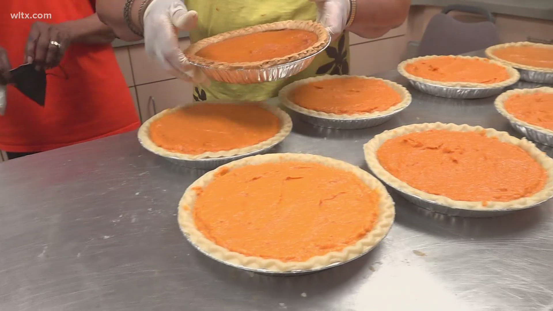 The free Sweet Potato Festival features a parade, live music, and sweet treats like pies and ice cream until 6 p.m.