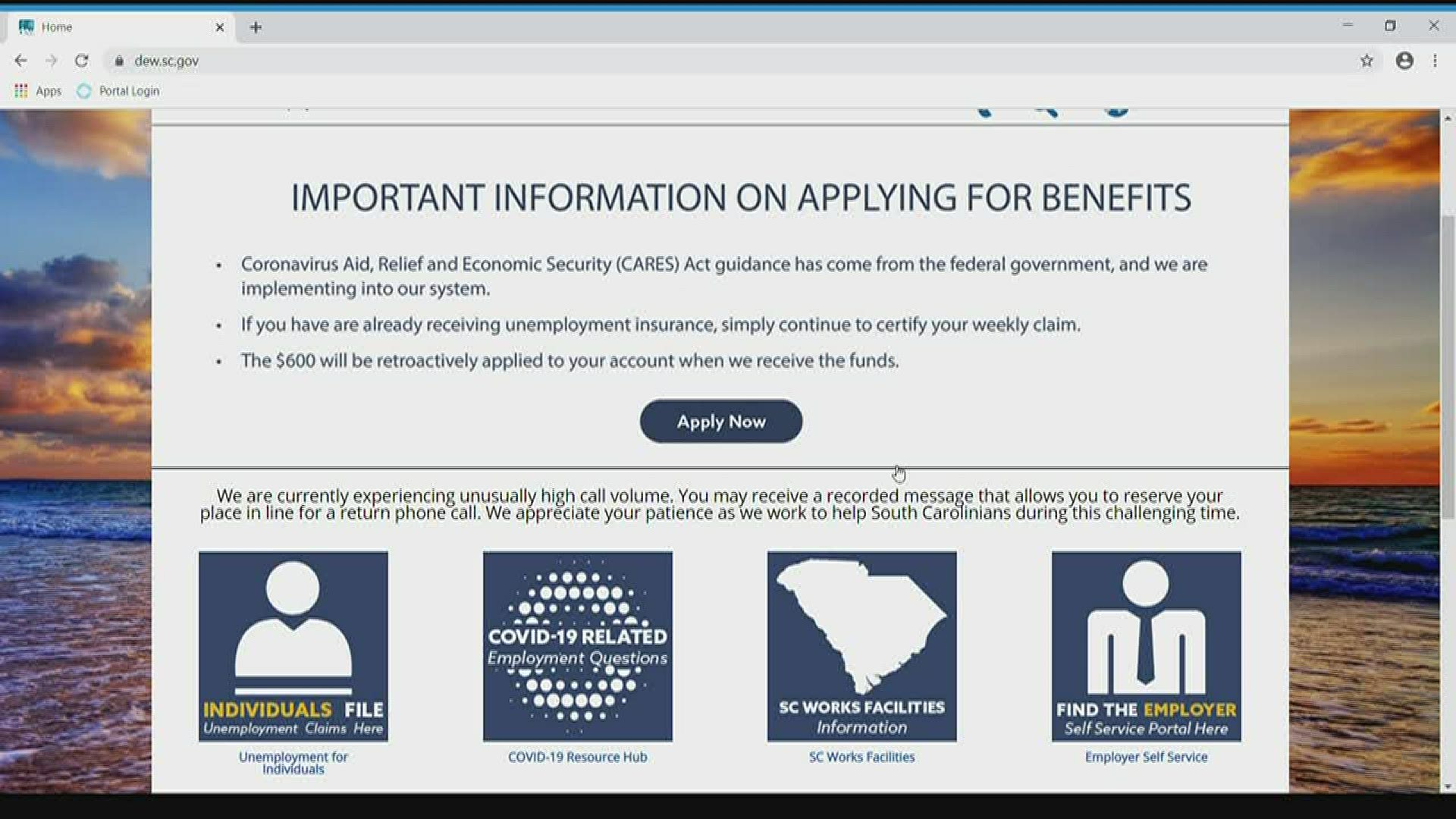 In just three days the state of SC has paid out more than four and a half million dollars as part of the pandemic unemployment aid