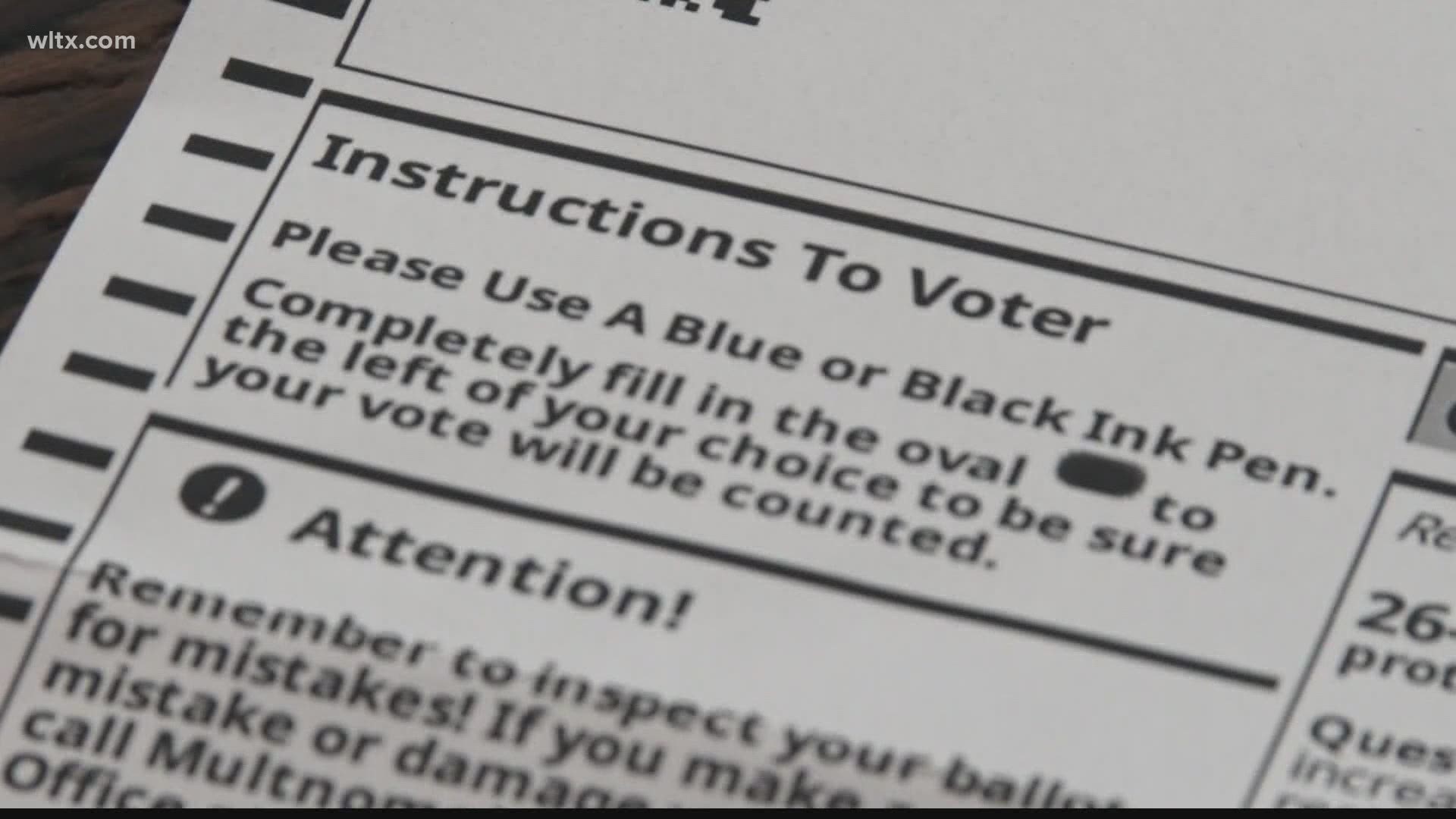 With the rules changing over and over again, the South Carolina Election Commission recommends submitting ballots with a witness signature to be extra safe.