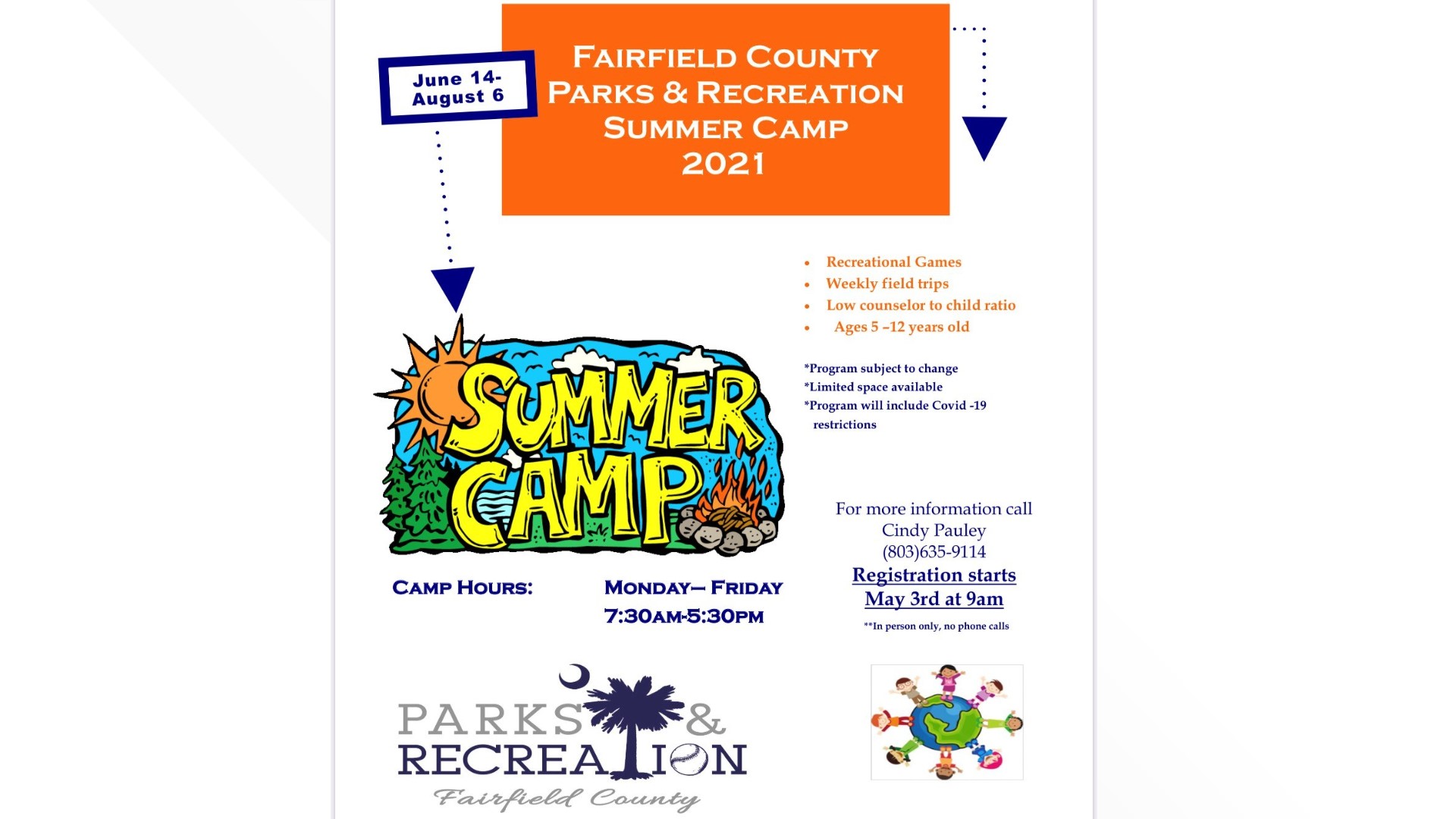 Youth Summer camps coming back this summer