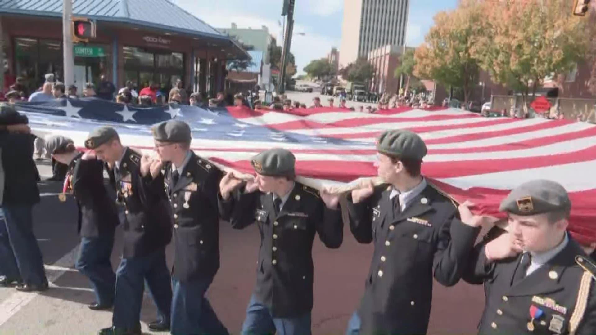 The 2019 Veterans Day Parade was held in Columbia, South Carolina on Monday, November 11.