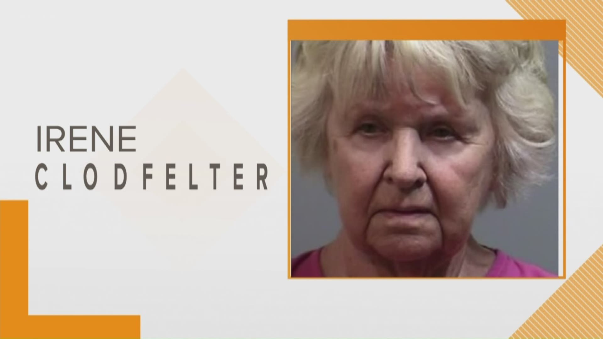 Authorities confirm that a trash bag was found under Irene Clodfelter's house containing the remains of her missing husband, Hurbert. The trash bag was found by his two daughters, who said they had not seen him for two years.