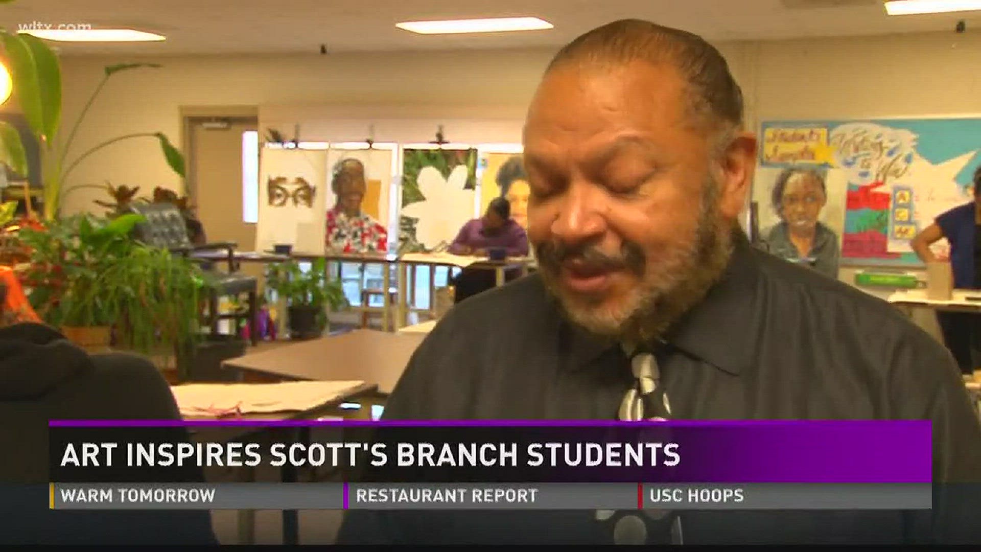 The students at Scott's Branch High School are doing some phenomenl things in and outside the classroom and many of them say it's due to the teaching of one man.