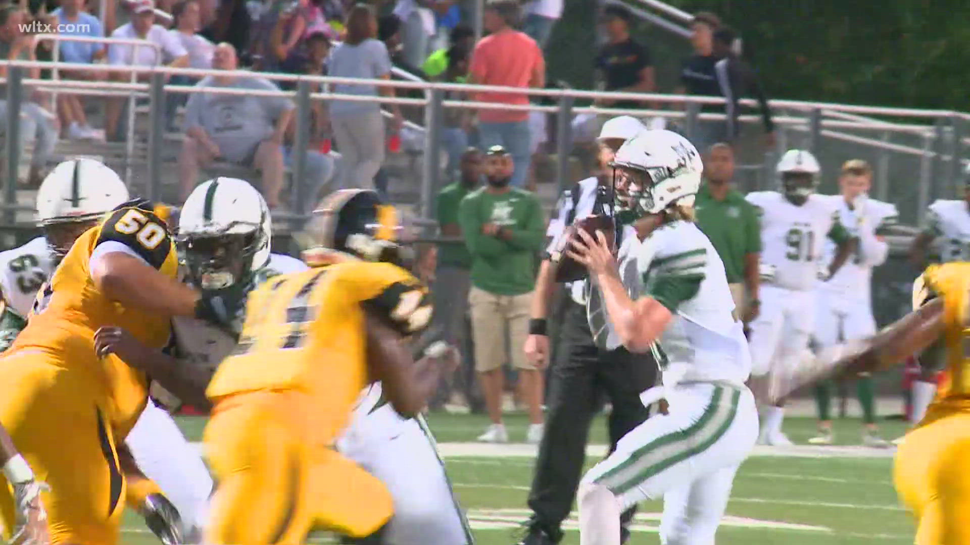 Undefeated Irmo takes on undefeated Dutch Fork in the Friday night match up of the week.