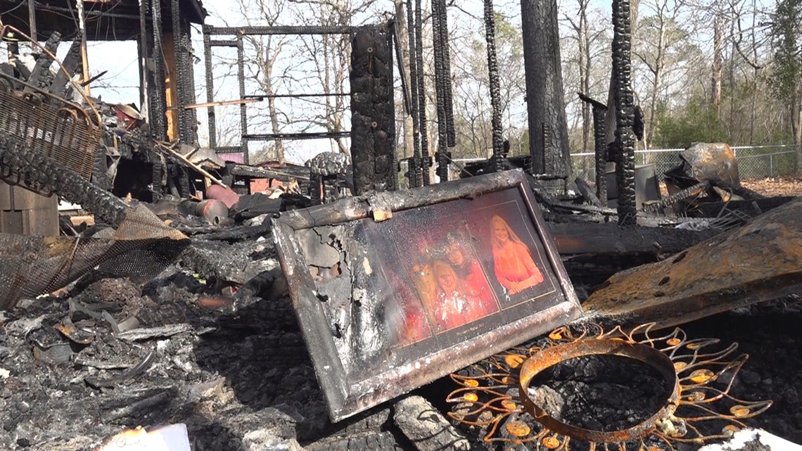A Sumter woman lost all of her belongings in a house fire. Now, her community is rallying around her with donations and clean-up efforts.