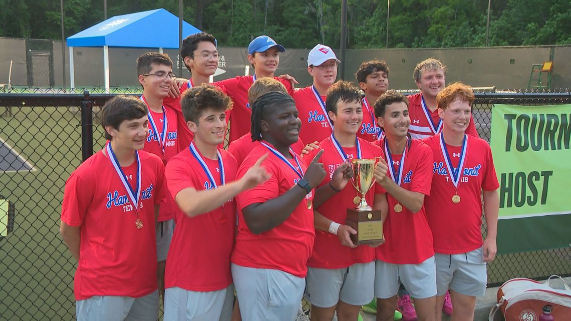 Hammond tennis ends a long drought, wins first state championship since 1989