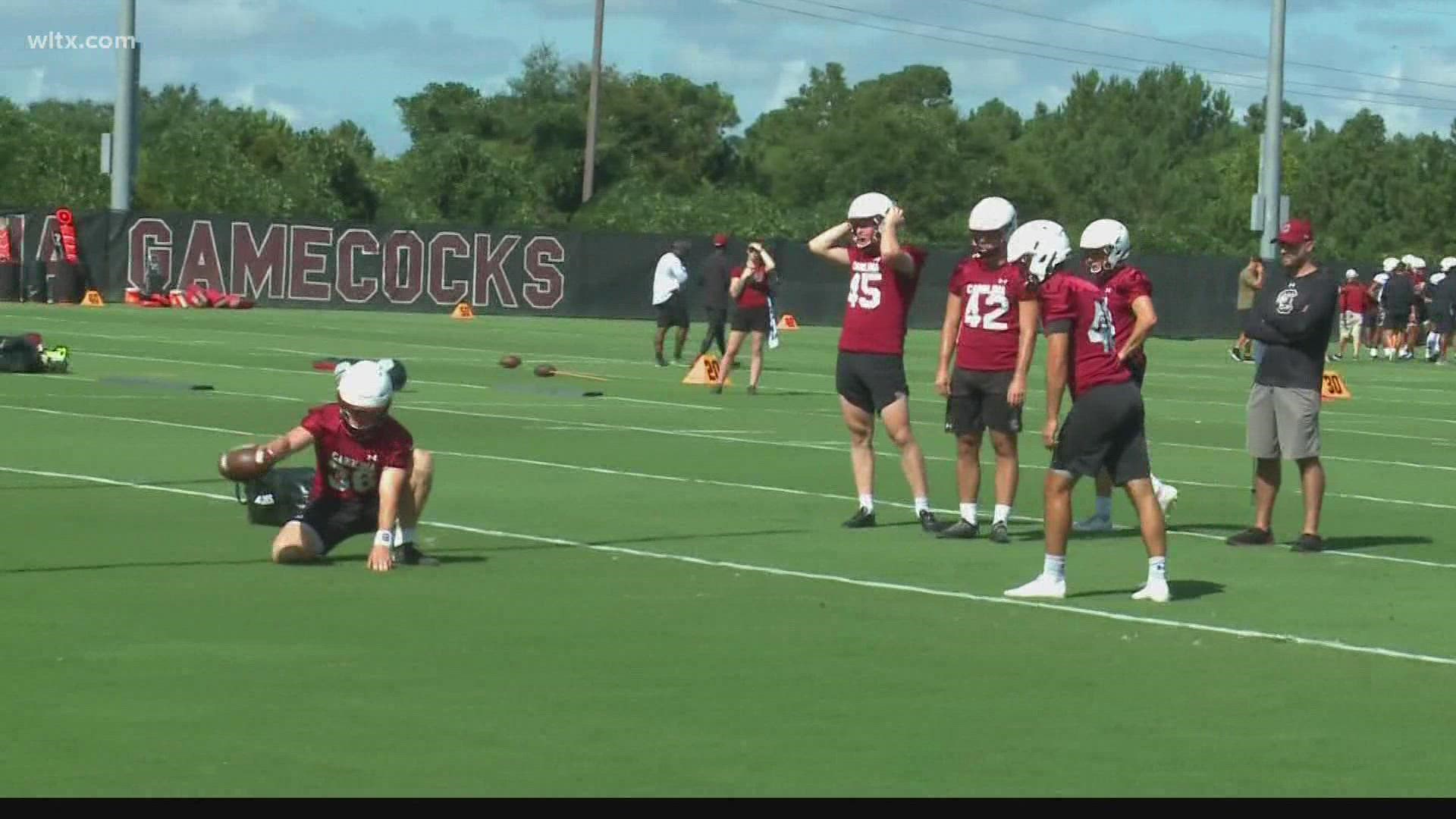 A number of Midlands high schools have players who took part in the first preseason practice of 2022.