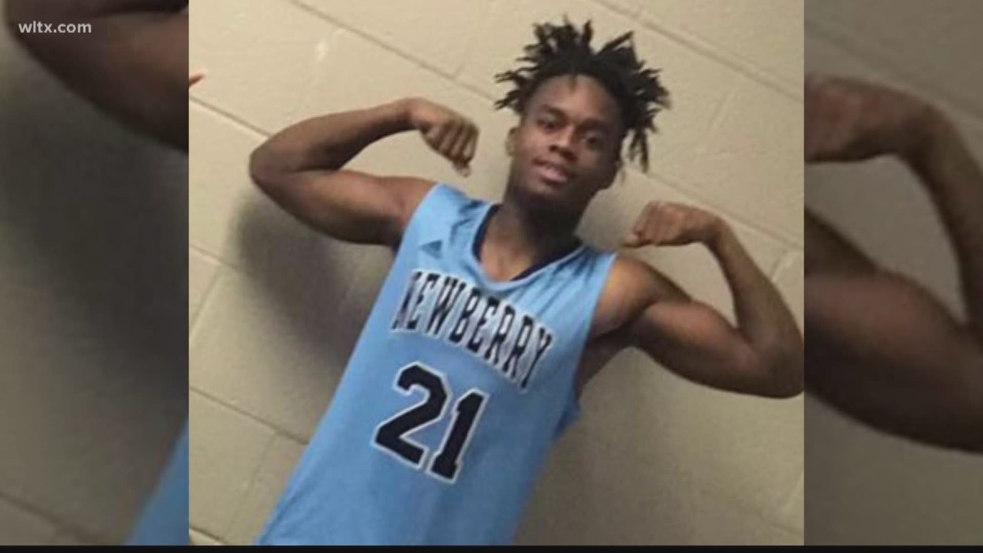 Davonte Ruff died in a car accident last week.  He was a well loved student at Newberry high school and played both football and basketball.
