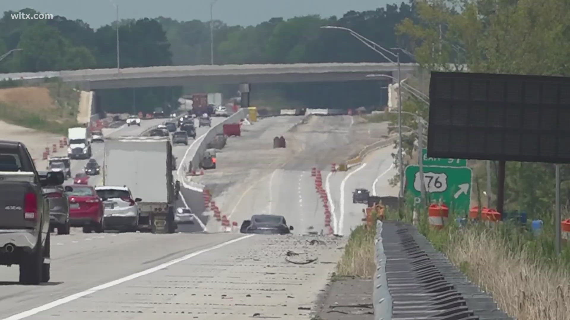 South Carolina opens I-26 lanes opening ahead of holiday rush
