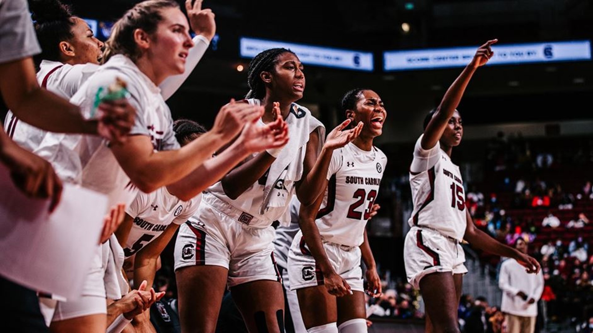 South Carolina women's basketball kicked off its highly anticipated 2021-22 season with a 98-41 win in an exhibition against Benedict Monday night.