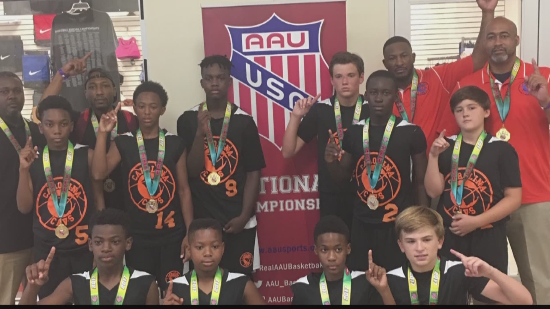 Local AAU Basketball Team Wins National Title