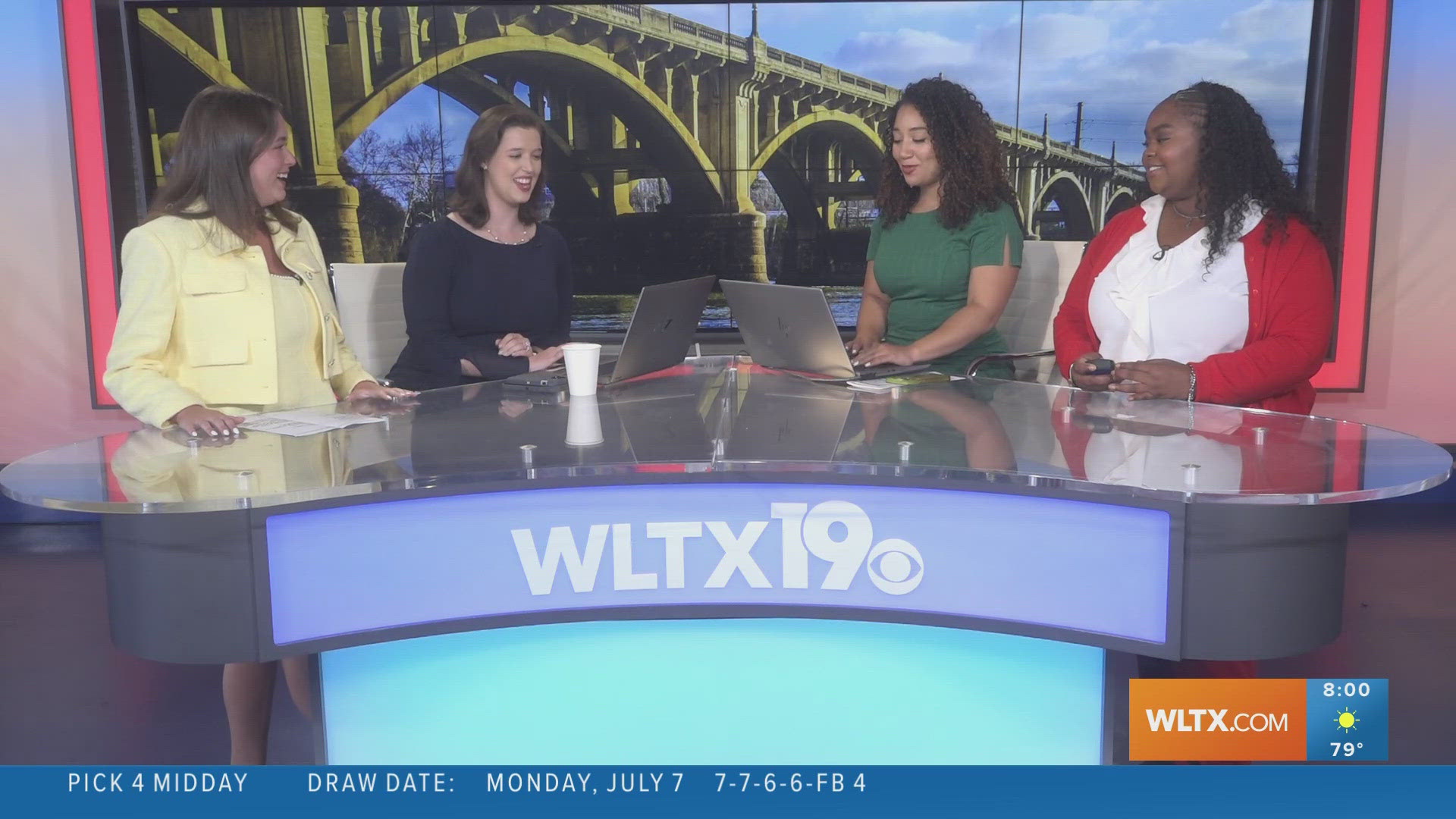 News19 8-9am Morning Show streaming on WLTX+, Tuesday, July 8, 2025