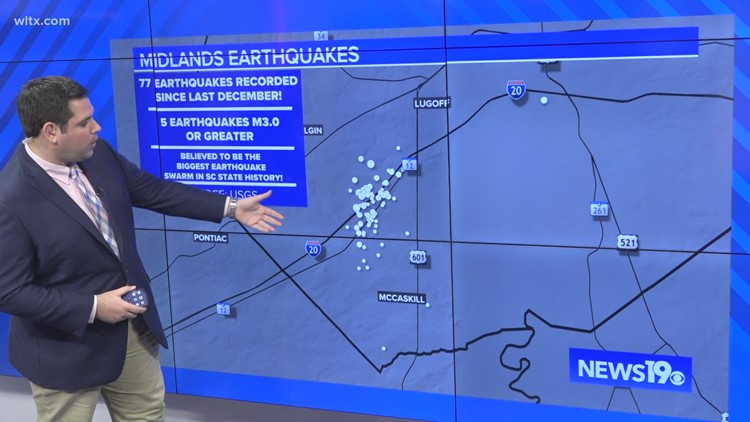 Small earthquake ends 12 days of silence in Elgin, Lugoff areas