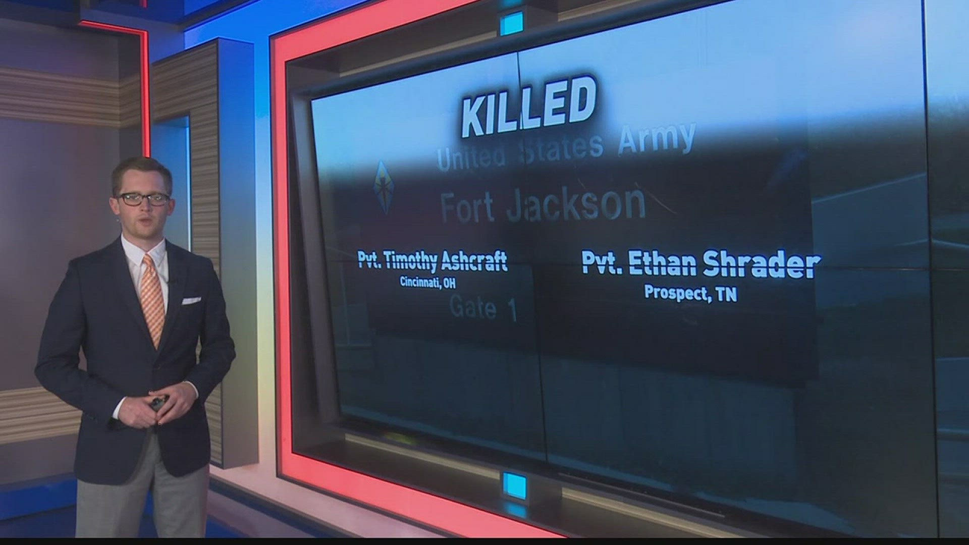 The two soldiers killed at Fort Jackson have been identified.