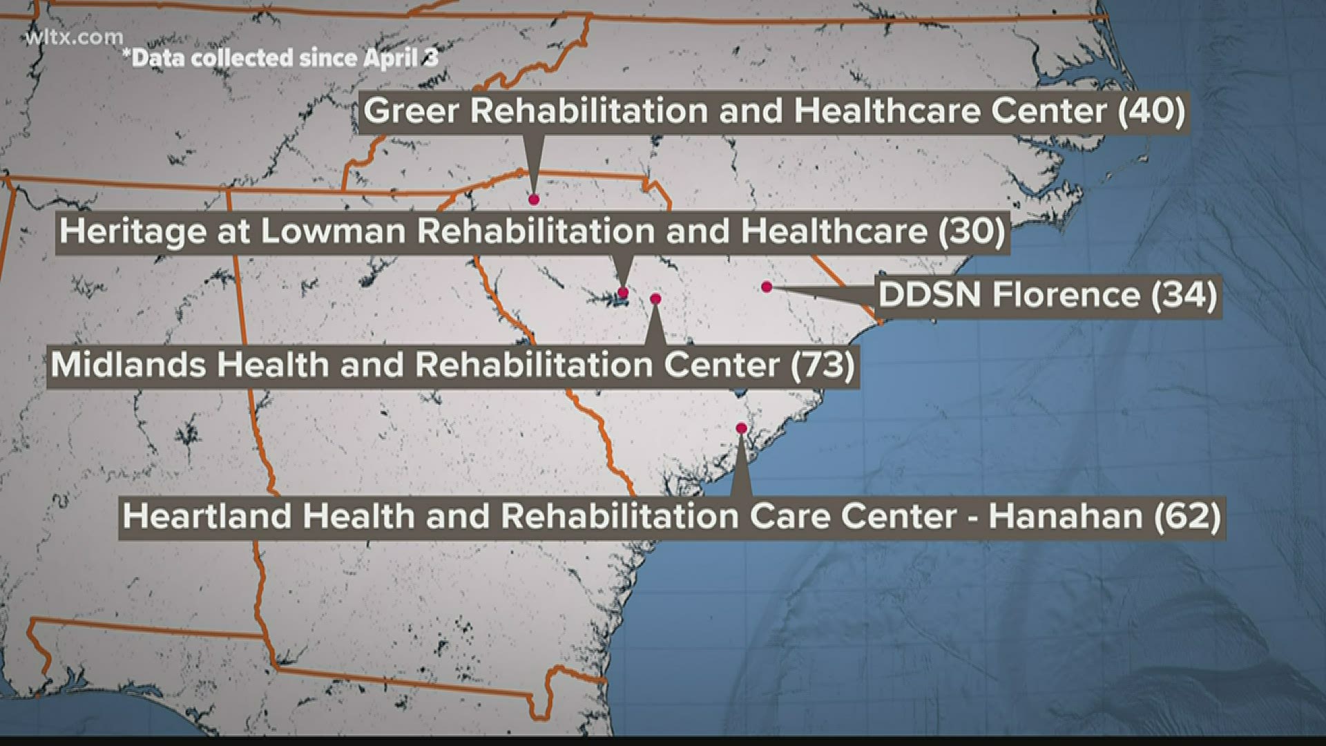 That's the most of any nursing home in the state, according to numbers released by DHEC on Friday.