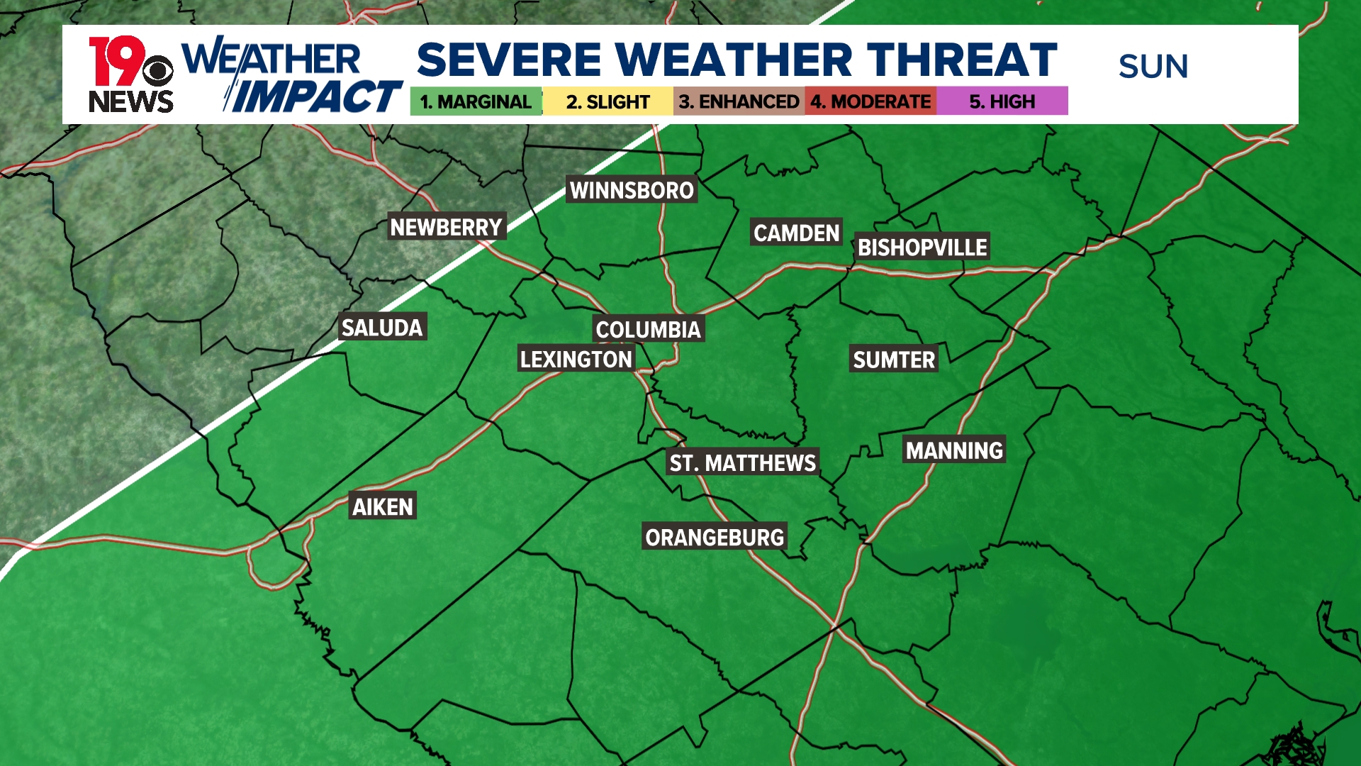 Severe weather threat looms over Southern Plains to Carolinas | wltx.com