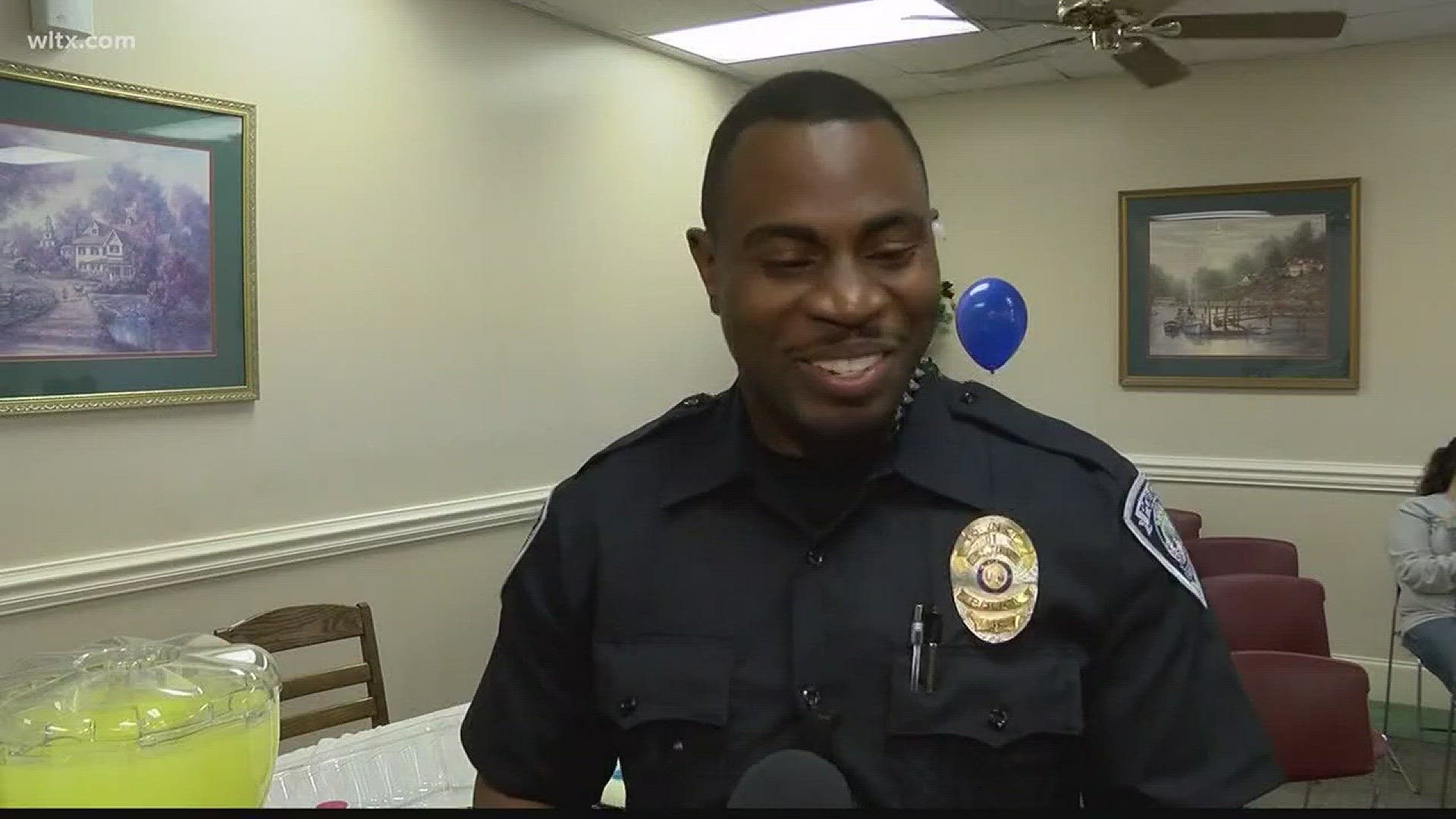 Almost two years after being shot multiple times at close range, Estill police officer Quincy Smith is back on the job.