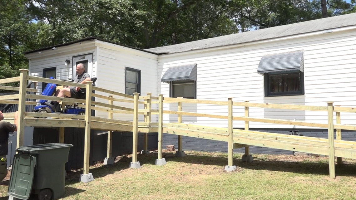 New ramp gives Columbia homeowner safe access after months of struggle