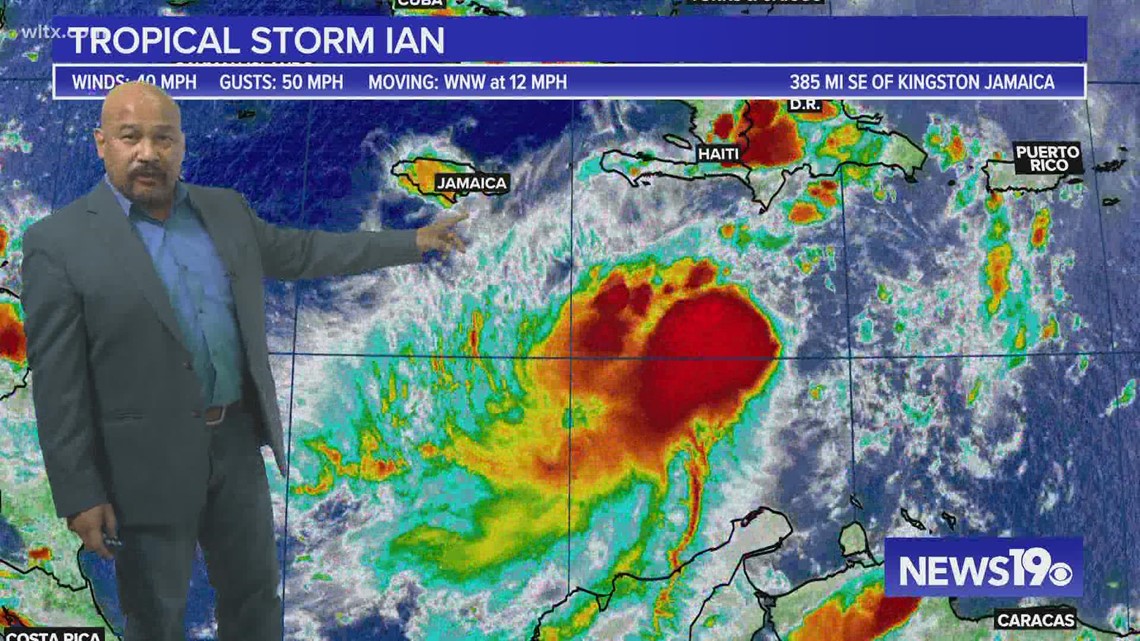 Tropical Storm Ian forms in Caribbean, forecasted to strike US as major hurricane