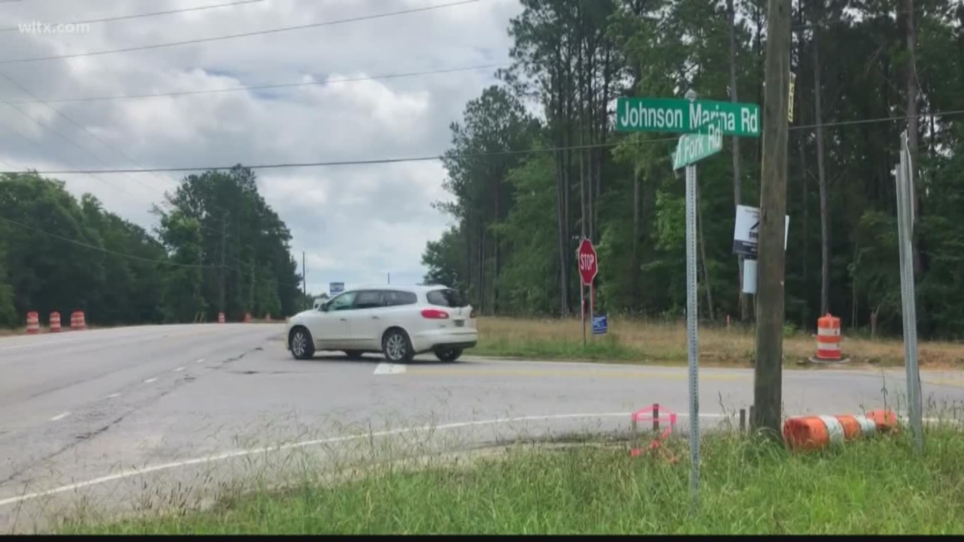 Engineers have been working on Dutch Fork Road and Johnson Marina Road for more than three years.