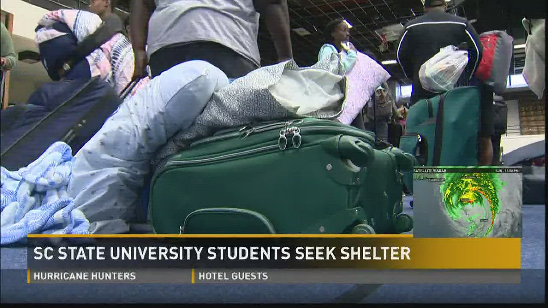 Students at SC State have been asked to leave campus if possible, but the school has opened a shelter for those who cannot.  News19's Chris Rogers reports.