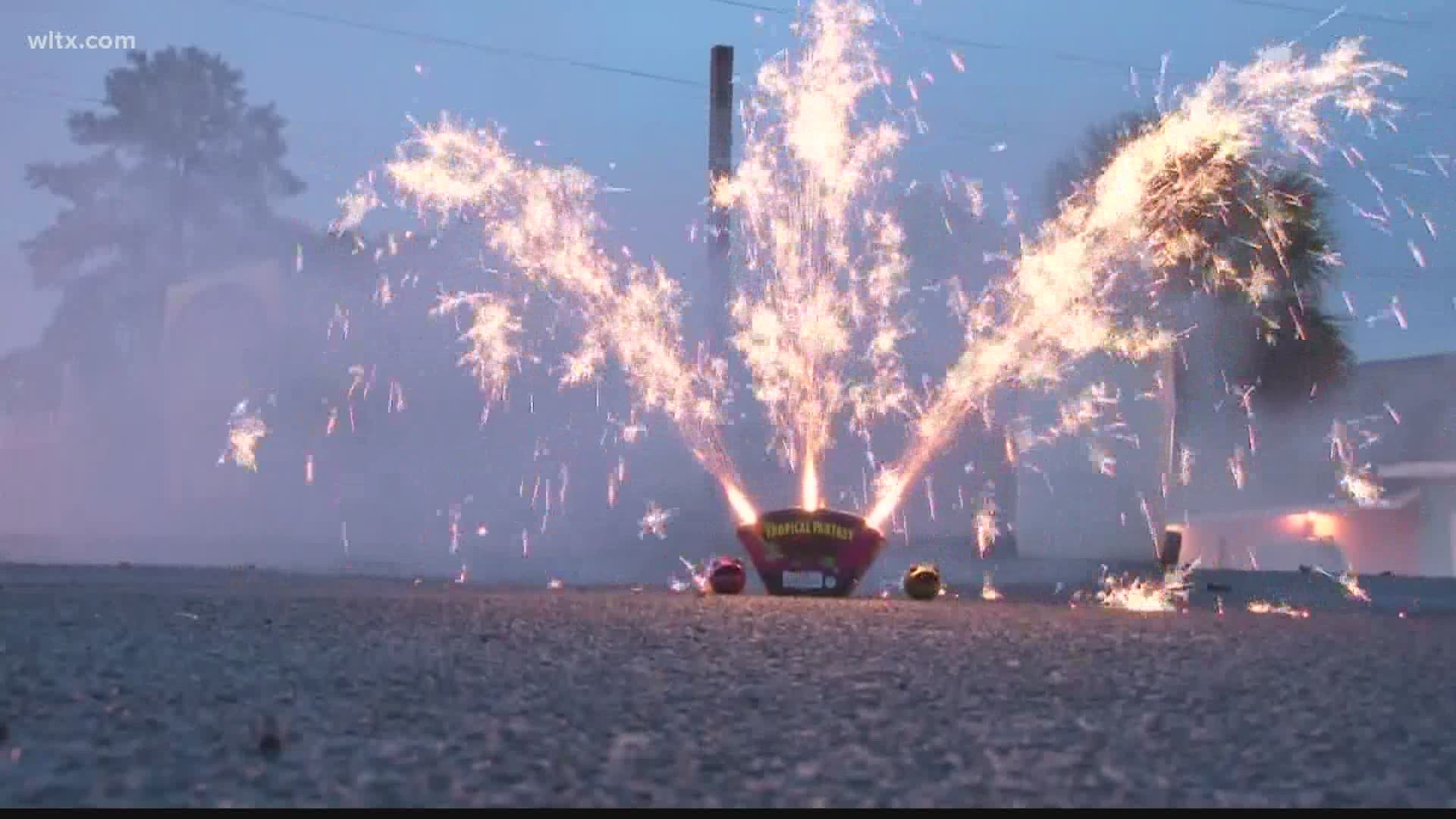 Concerns over launching fireworks after 4th of July